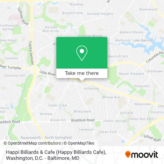 Happi Billiards & Cafe (Happy Billiards Cafe) map