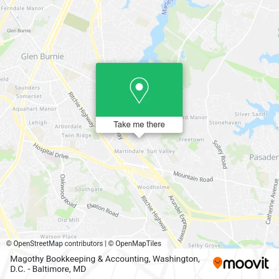 Magothy Bookkeeping & Accounting map