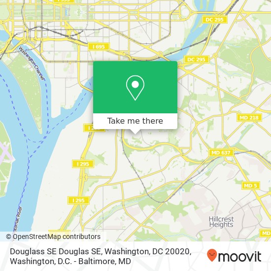 Douglass SE Douglas SE, Washington, DC 20020 map