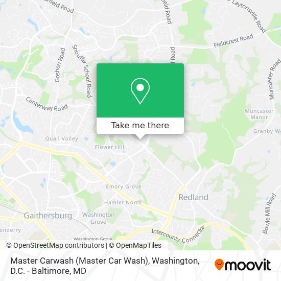 Master Carwash (Master Car Wash) map