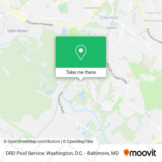 Mapa de DRD Pool Service