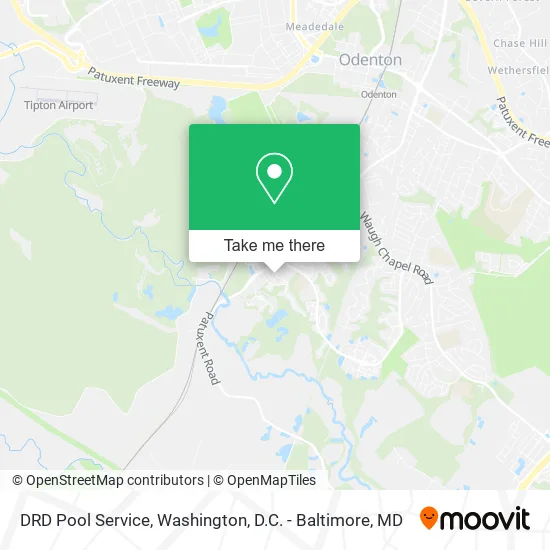DRD Pool Service map