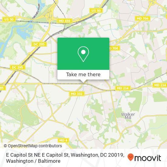E Capitol St NE E Capitol St, Washington, DC 20019 map