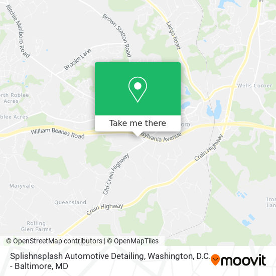 Splishnsplash Automotive Detailing map