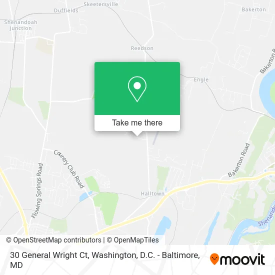 30 General Wright Ct map