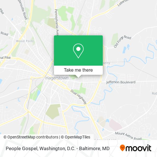 People Gospel map