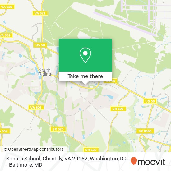 Sonora School, Chantilly, VA 20152 map