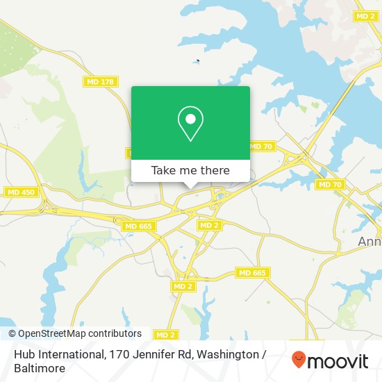 Hub International, 170 Jennifer Rd map