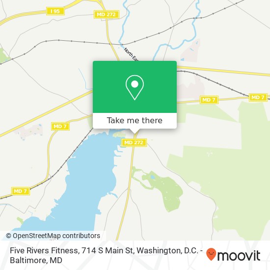Five Rivers Fitness, 714 S Main St map