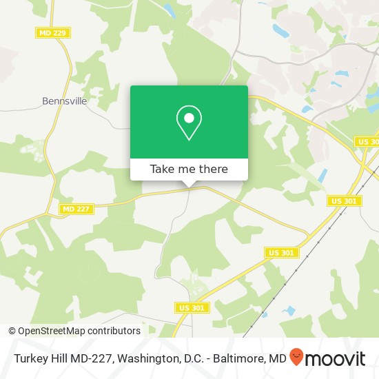 Turkey Hill MD-227, La Plata, MD 20646 map