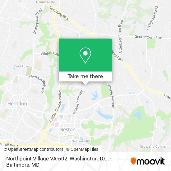 Mapa de Northpoint Village VA-602
