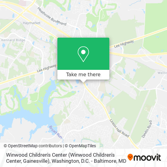 Winwood Children's Center (Winwood Children's Center, Gainesville) map