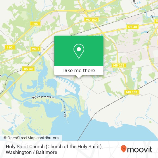 Mapa de Holy Spirit Church (Church of the Holy Spirit)