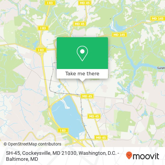 SH-45, Cockeysville, MD 21030 map