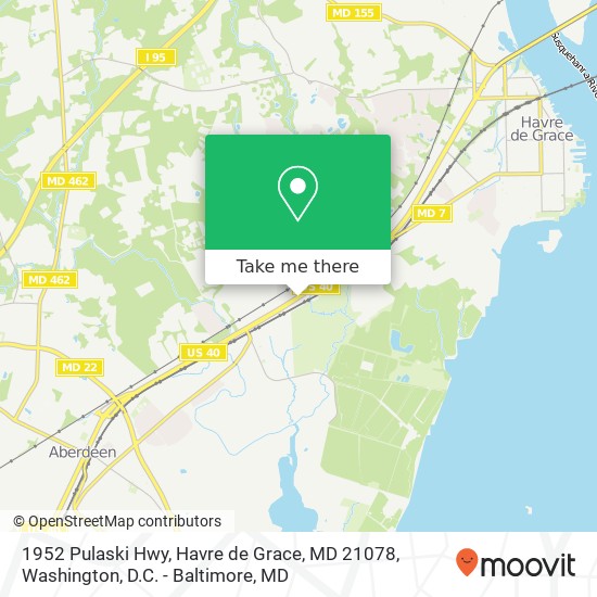 1952 Pulaski Hwy, Havre de Grace, MD 21078 map