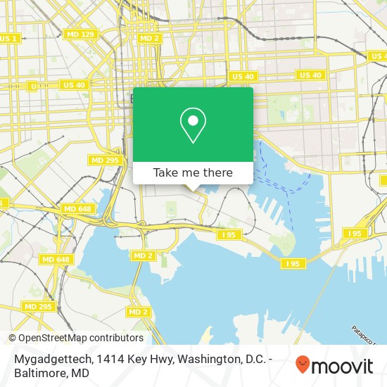 Mygadgettech, 1414 Key Hwy map