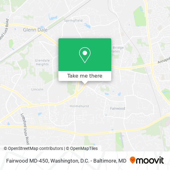 Fairwood MD-450 map