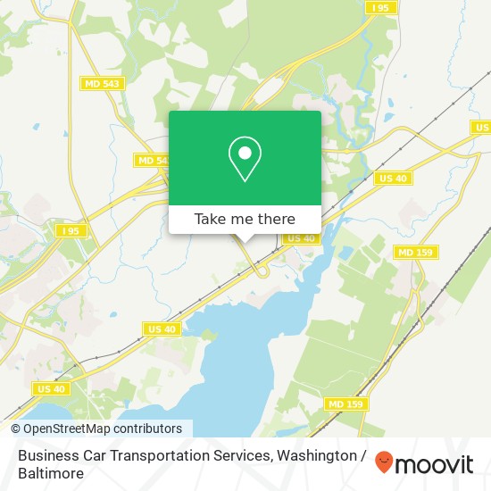 Mapa de Business Car Transportation Services