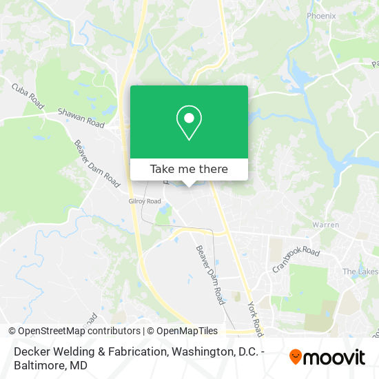 Decker Welding & Fabrication map