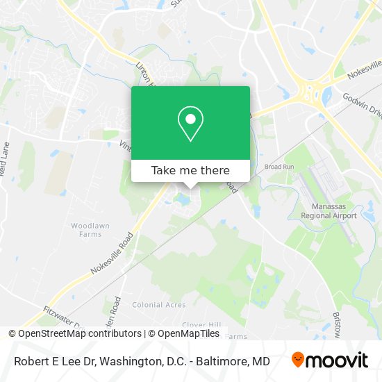 Robert E Lee Dr map