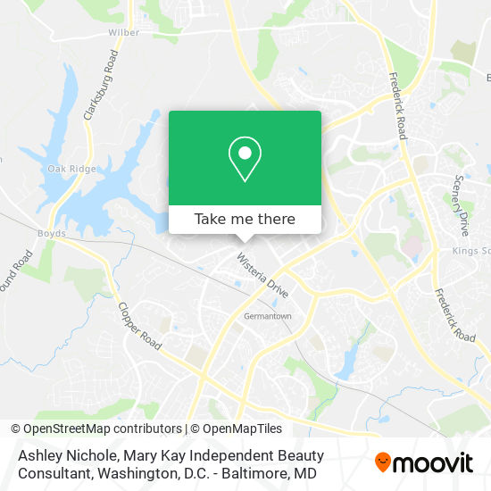 Ashley Nichole, Mary Kay Independent Beauty Consultant map