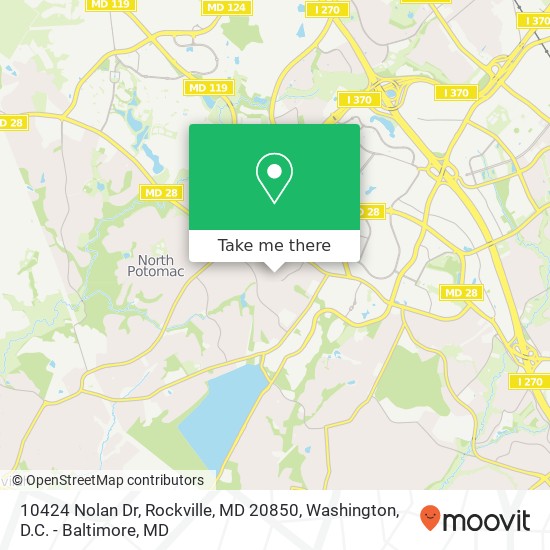 10424 Nolan Dr, Rockville, MD 20850 map