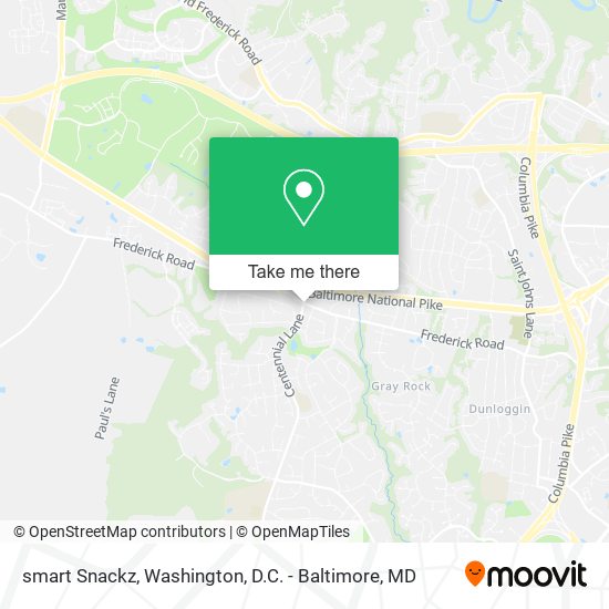 smart Snackz map