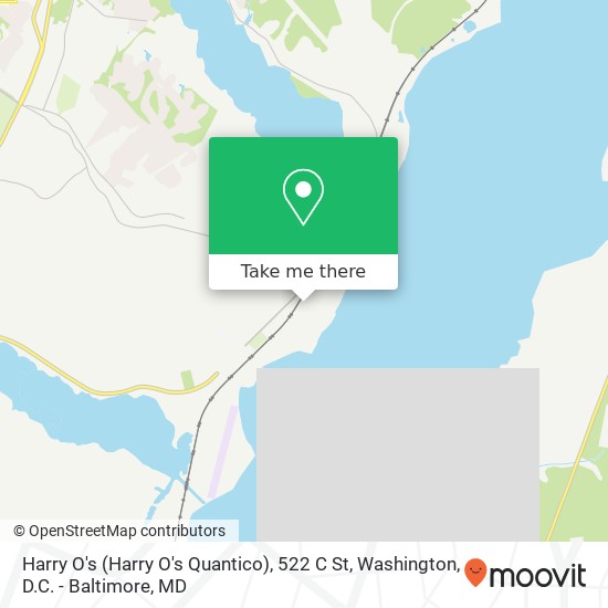 Mapa de Harry O's (Harry O's Quantico), 522 C St