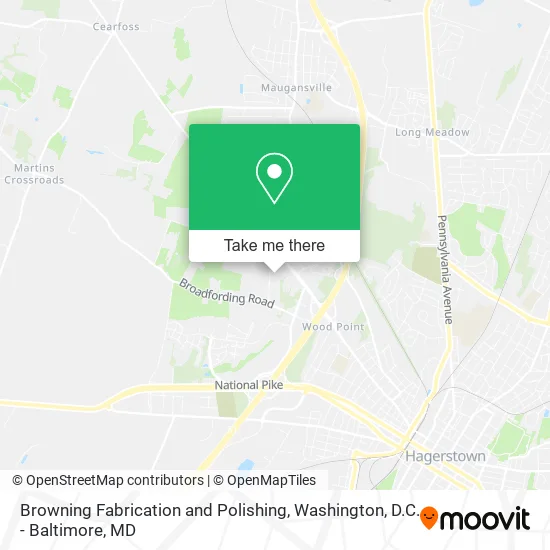 Browning Fabrication and Polishing, Point Salem Rd map