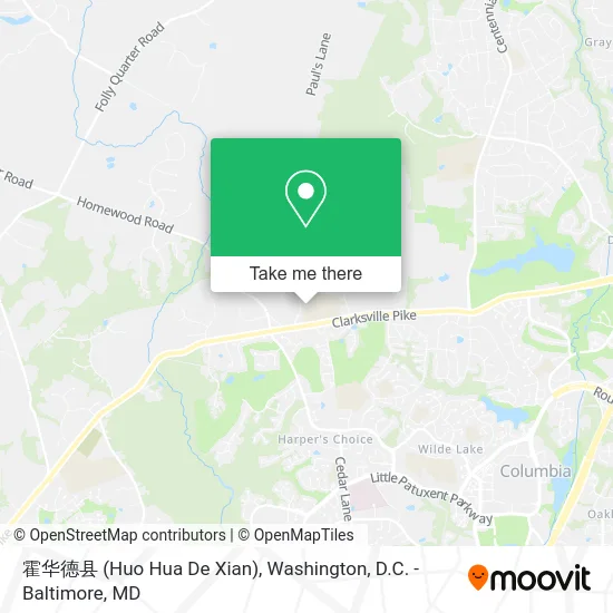 霍华德县 (Huo Hua De Xian) map
