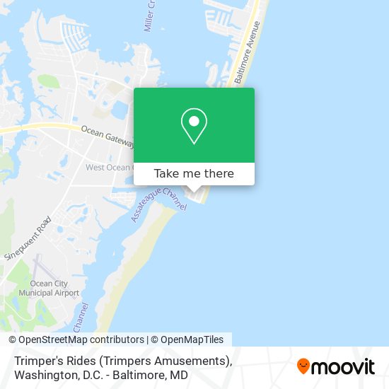 Trimper's Rides (Trimpers Amusements) map