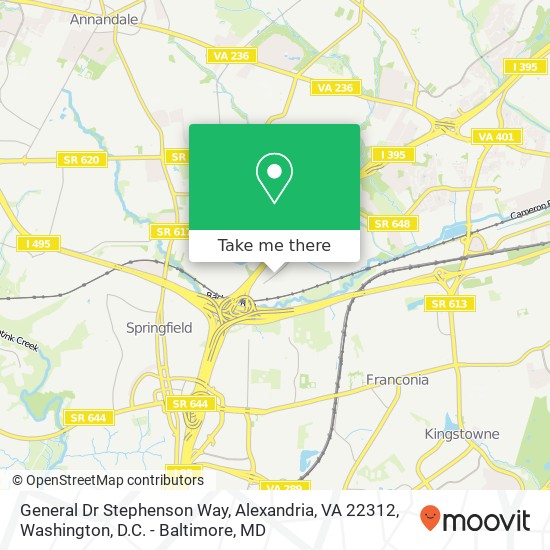 General Dr Stephenson Way, Alexandria, VA 22312 map