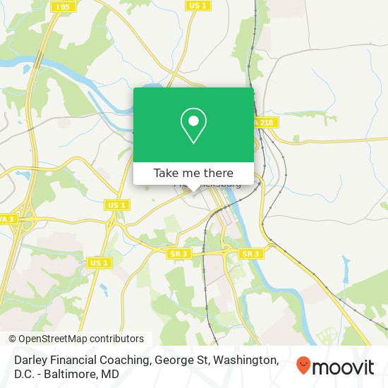 Darley Financial Coaching, George St map