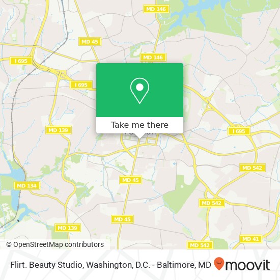 Flirt. Beauty Studio map