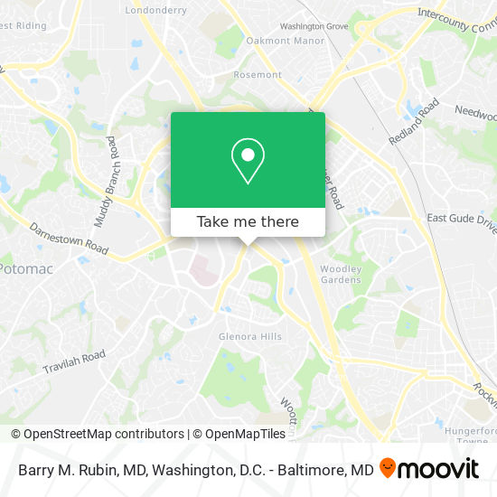 Mapa de Barry M. Rubin, MD