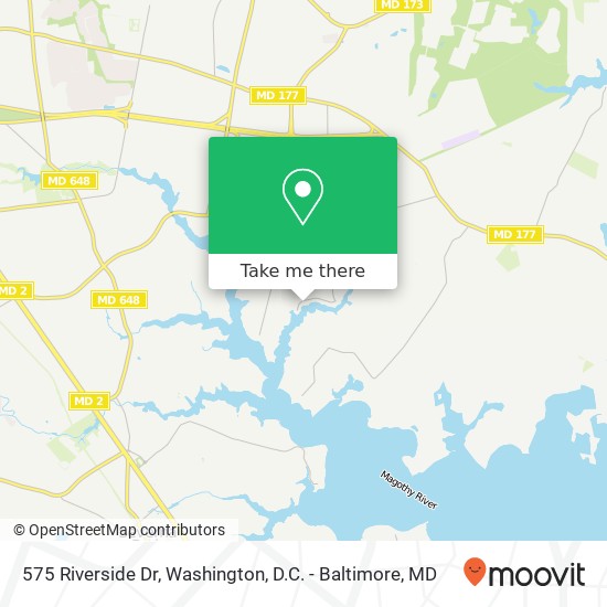 575 Riverside Dr, Pasadena, MD 21122 map