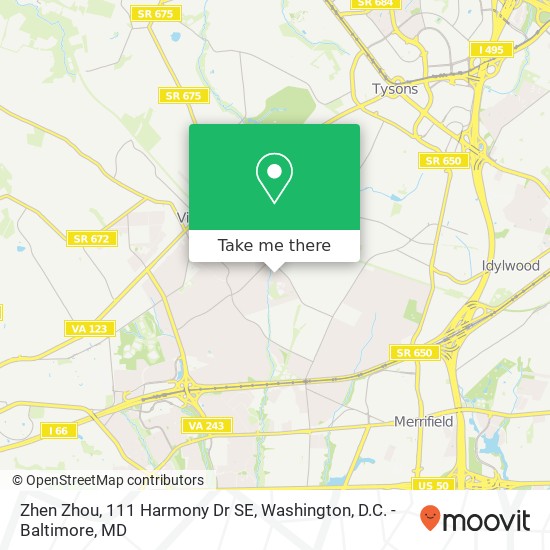 Mapa de Zhen Zhou, 111 Harmony Dr SE