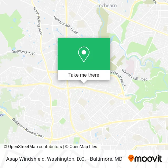 Mapa de Asap Windshield