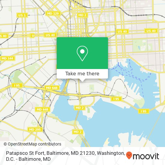 Patapsco St Fort, Baltimore, MD 21230 map