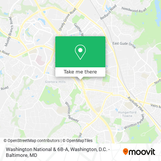 Washington National & 6B-A map