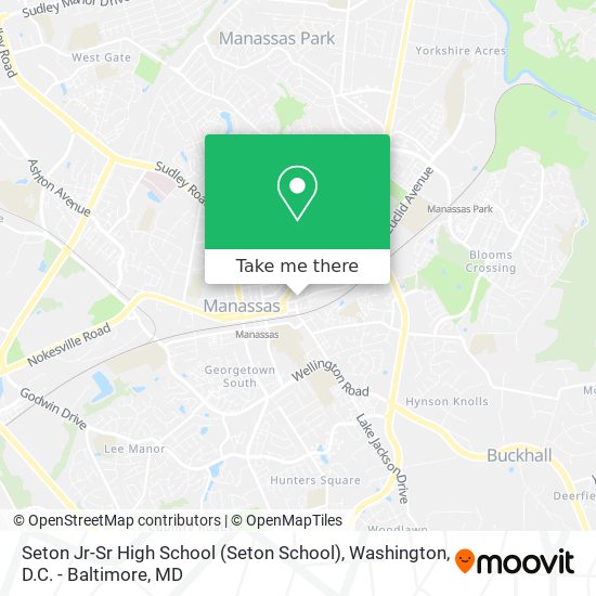 Mapa de Seton Jr-Sr High School (Seton School)