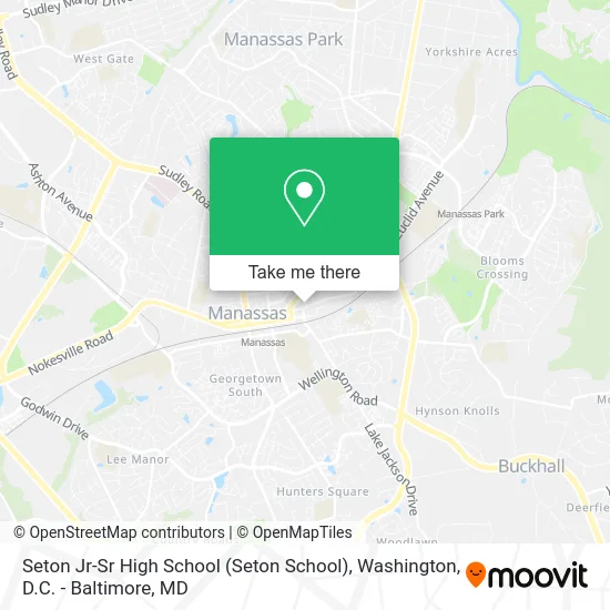 Seton Jr-Sr High School (Seton School) map