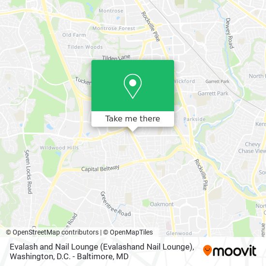 Evalash and Nail Lounge (Evalashand Nail Lounge) map