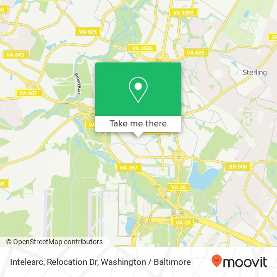 Mapa de Intelearc, Relocation Dr