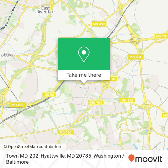 Town MD-202, Hyattsville, MD 20785 map