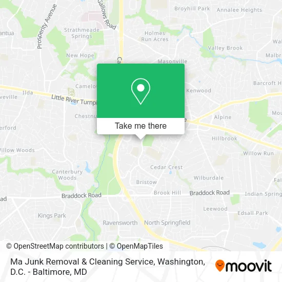 Mapa de Ma Junk Removal & Cleaning Service
