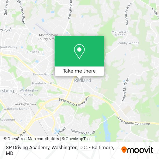 SP Driving Academy map
