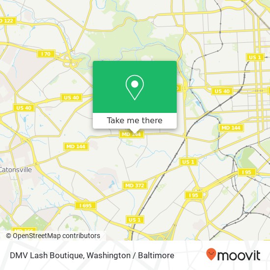 DMV Lash Boutique map