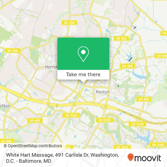 White Hart Massage, 491 Carlisle Dr map