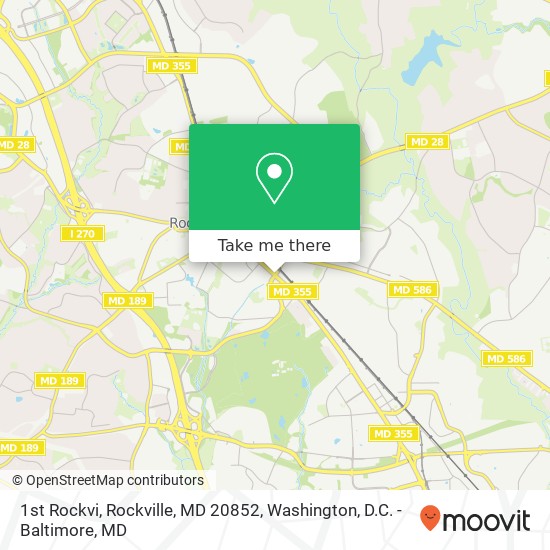 1st Rockvi, Rockville, MD 20852 map